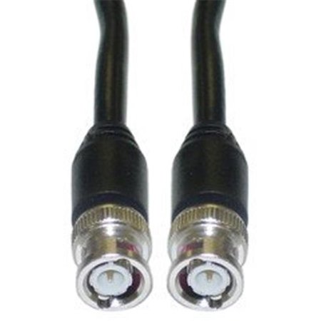 CABLE WHOLESALE CableWholesale 10X3-01112 BNC RG59-U Coaxial Cable  Black  BNC Male  12 foot 10X3-01112